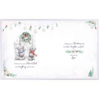 Mum & Dad Tatty Teddy Posting Letter Handmade Me to You Bear Christmas Card Extra Image 1 Preview